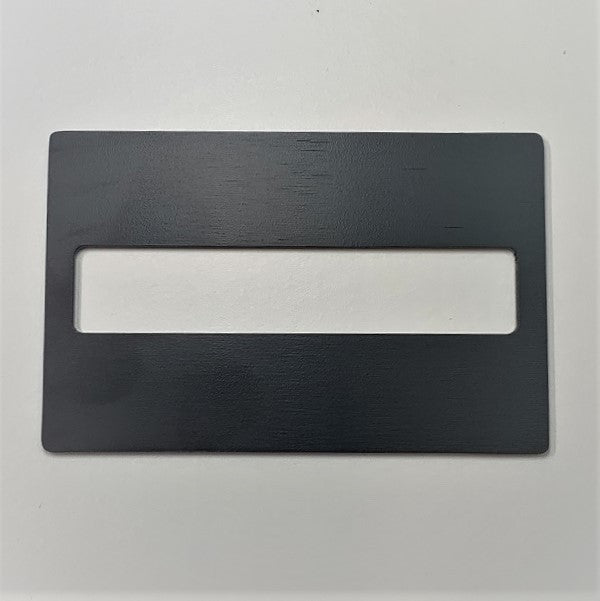 All black aluminum signature guide