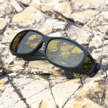 Yellow Polarized Lens Cocoon Fitover Sunglasses