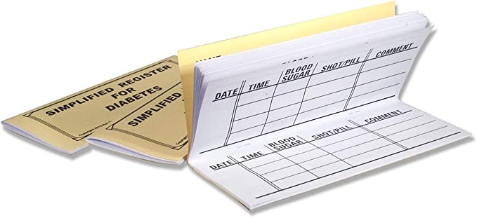 This low vision Large Print Diabetes Register offers an accurate, easy-to-read, neat record-keeping system of your blood sugar, mealtimes, shots, or pills.