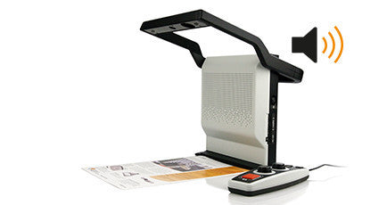 MagniLink Voice II reading machine with focus on simplicity, high performance and contemporary design.