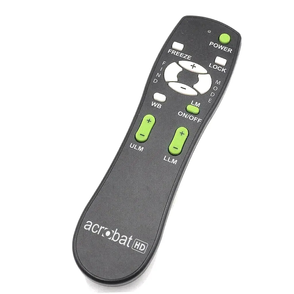 Acrobat Remote with power buttons, zoom controls line marker buttons and more