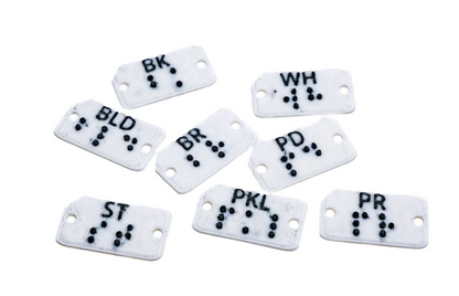 Braille Clothing Markers
