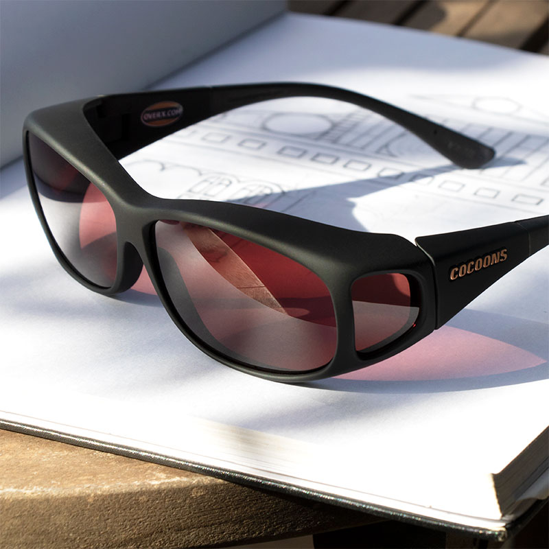 Boysenberry UV Filter Lens Cocoon Fitover Sunglasses
