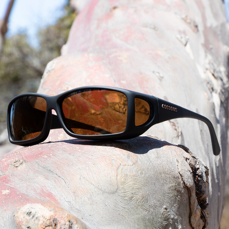 Amber Polarized Lens Cocoon Fitover Sunglasses