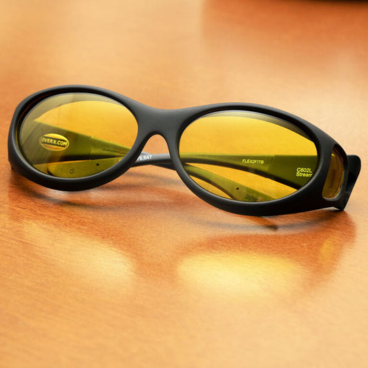 Lemon UV Filter Lens Cocoon Fitover Sunglasses