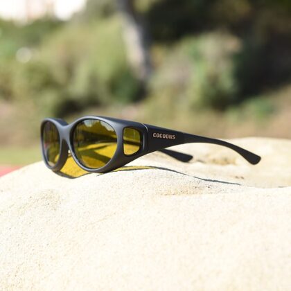 Yellow Polarized Lens Cocoon Fitover Sunglasses