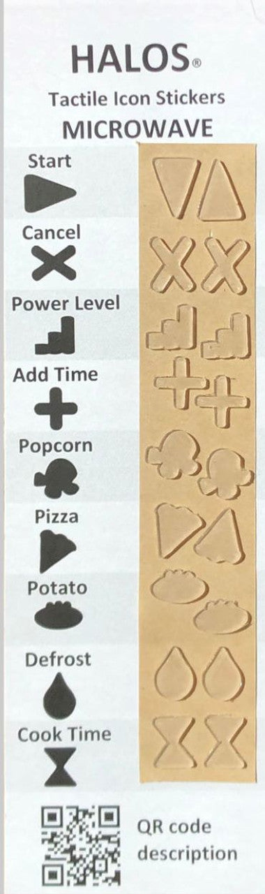 Halos Tactile Microwave Stickers