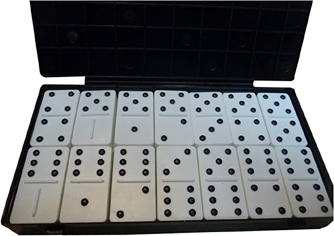 Maxi Touch and See Dominoes - 28 Tiles + 15 Silhouettes Maxi Touch and See Dominoes - 28 Tiles + 15 Silhouettes