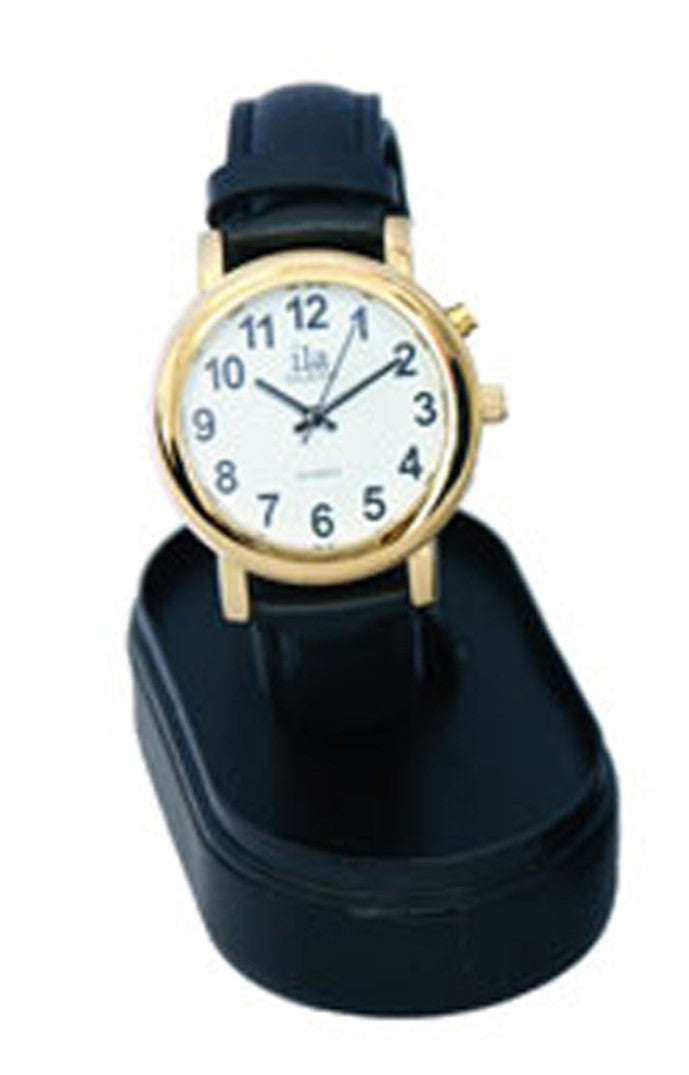 Ladies Gold 1 Button Talking Watch With Expansion Band
