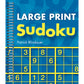 The Super-sized Large Print Suduko Book equals super-sized fun! Each 8x10 page features just one puzzle, great for players who are low vision