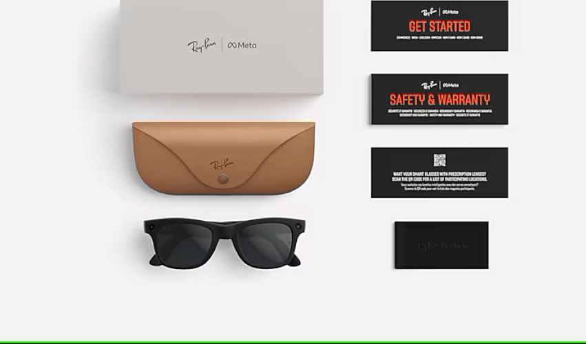 Meta Ray Ban Smart Glasses