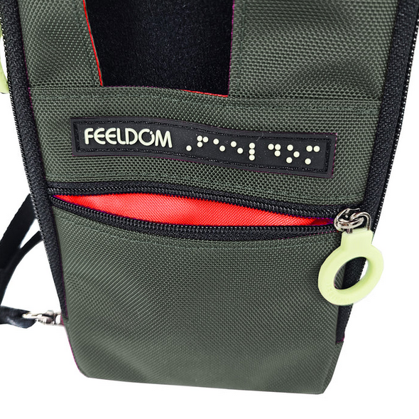 NAVi-PAL Hands-Free Phone Pouch for Low Vision and Blindness - Small