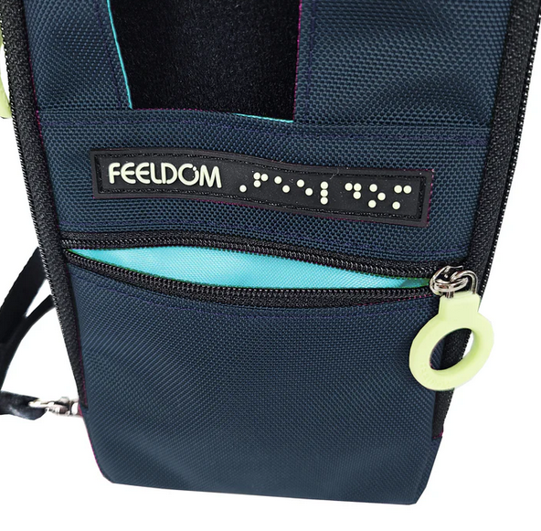 NAVi-PAL Hands-Free Phone Pouch for Low Vision and Blindness - Small