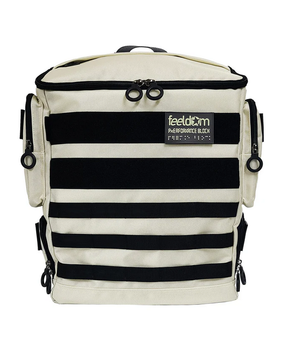 Medium Low-Vision Tactile & Brailled Backpack - Performance Block