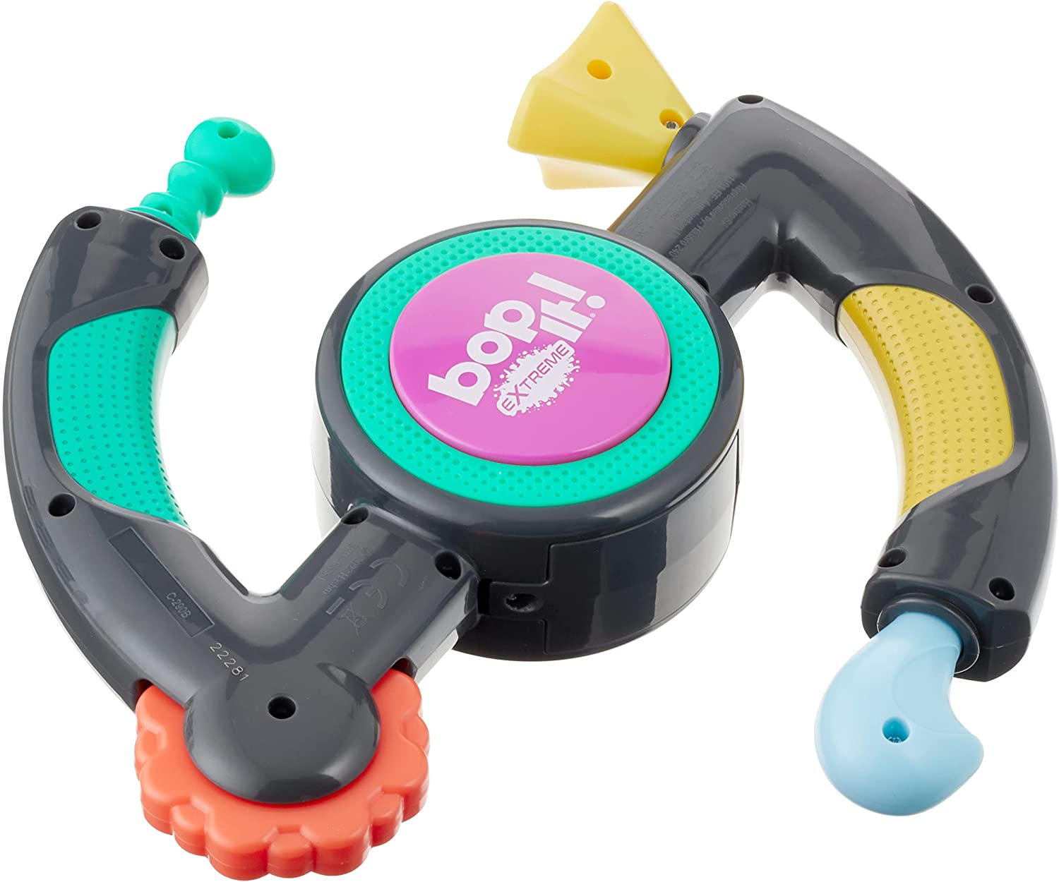 Hasbro Bop It! Extreme Electronic Game for 1 or More Players, Fun Party Game for Kids Ages 8+, 4 Modes Including One-On-One Mode, Interactive audible Game great for players who are blind or low vision.