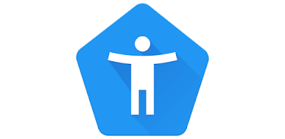 The accessibility logo for Android