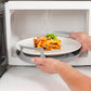 Microwave Caddy – A versatile kitchen accessory suitable for individuals with visual impairments, accommodating plates or bowls from 5 to 10 inches in diameter, providing safe handling of hot microwave dishes