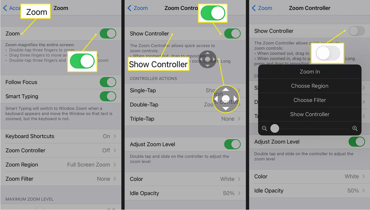 Apple Zoom Controller Guide – My Tools for Living℠ Retail Store