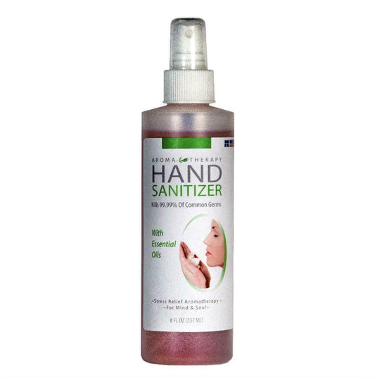 Aroma 8 Oz. Hand Sanitizer Spray Disinfectant.