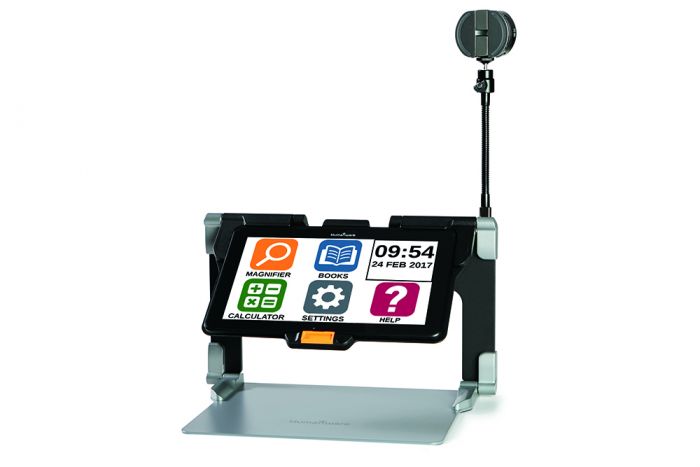 Combining magnification, OCR/TTS, full Android functionality, an accessible calculator, distance viewing with recording and picture capabilities and much more, the Connect 12 is a multi-functional machine ready to do whatever you need.