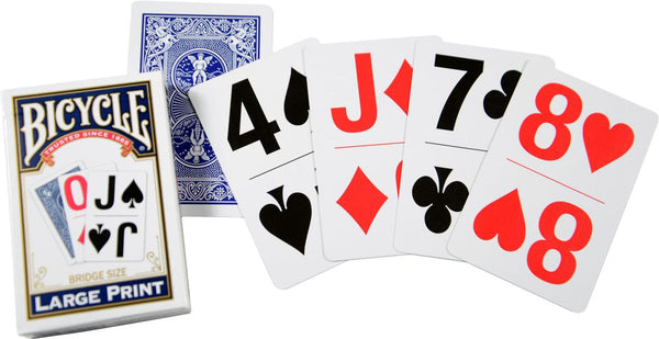 giant bicycle playing cards Bicycle Large Print Playing Cards – My Tools for Living Retail Store