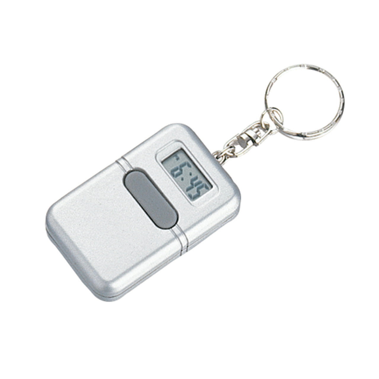 Keychain Talking Clock - Silver - My Tools for Living℠ Retail Store