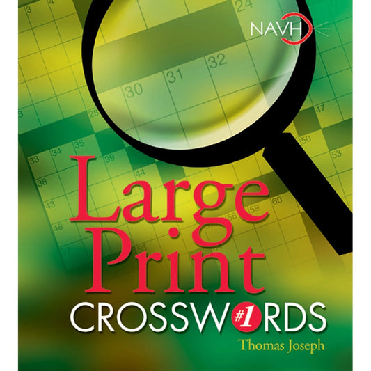 Large Print Crosswords Book #1