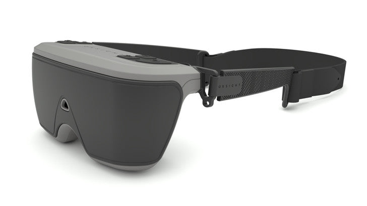 OXSIGHT Onyx Smart Glasses are for the visually impaired or blind and is an FDA Class-1 medical device for those with central vision loss.