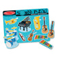 Talking Musical Instruments Sound Puzzle is more than just fun for children, it offers many learning opportunities. Puzzles increase vocabulary, develop hand-eye coordination, improve memory, and build literacy skills. Our 8-piece Talking Musical Instruments Sound Puzzle adds another dimension by enabling a child's musical talents and enhancing listening skills.