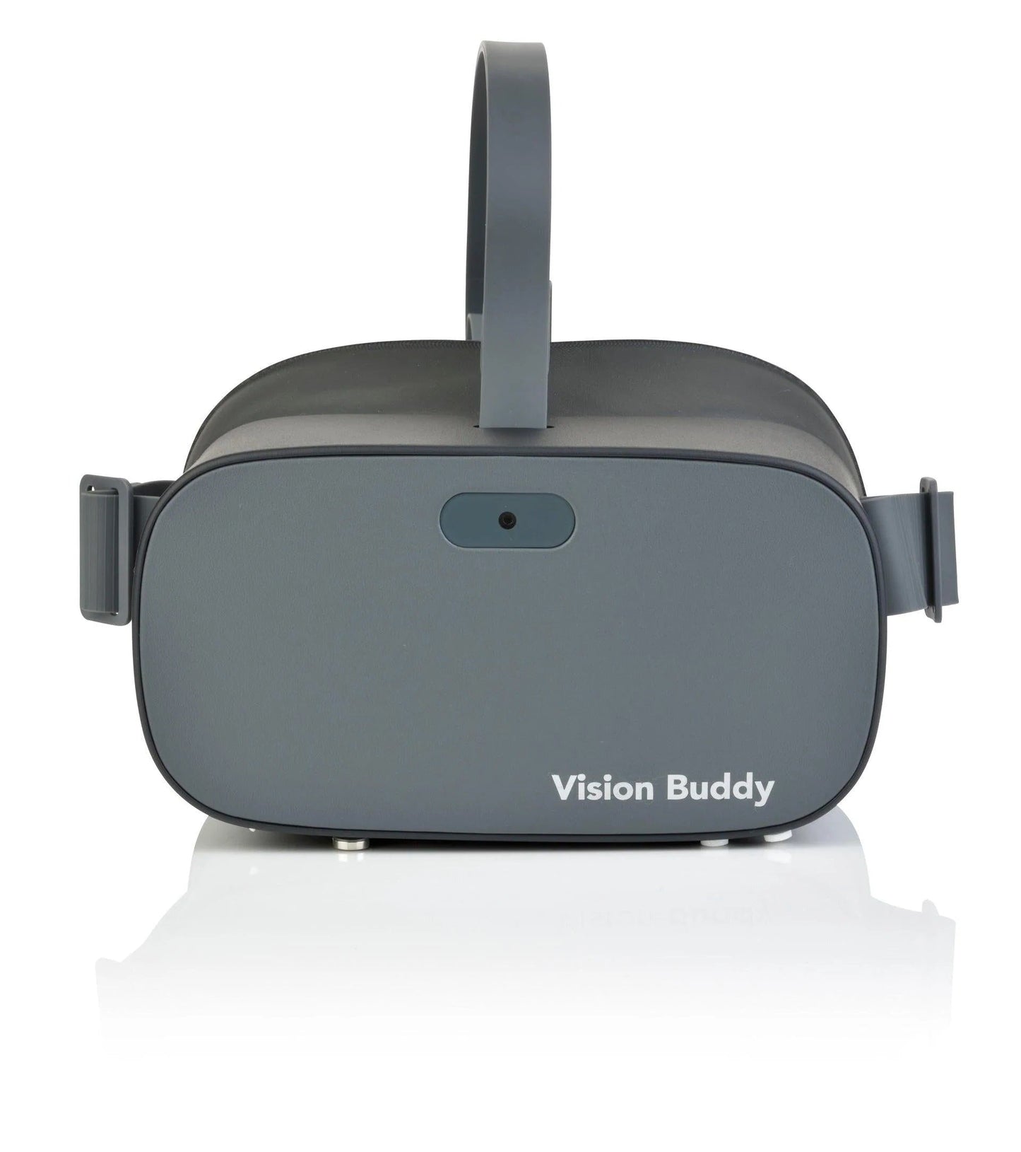 Front facing view of the Vision Buddy Wearable Electronic Magnification System